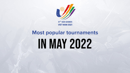 Most popular tournaments in May 2023